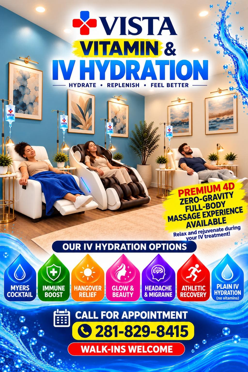 Vista Vitamin & IV Hydration Specials